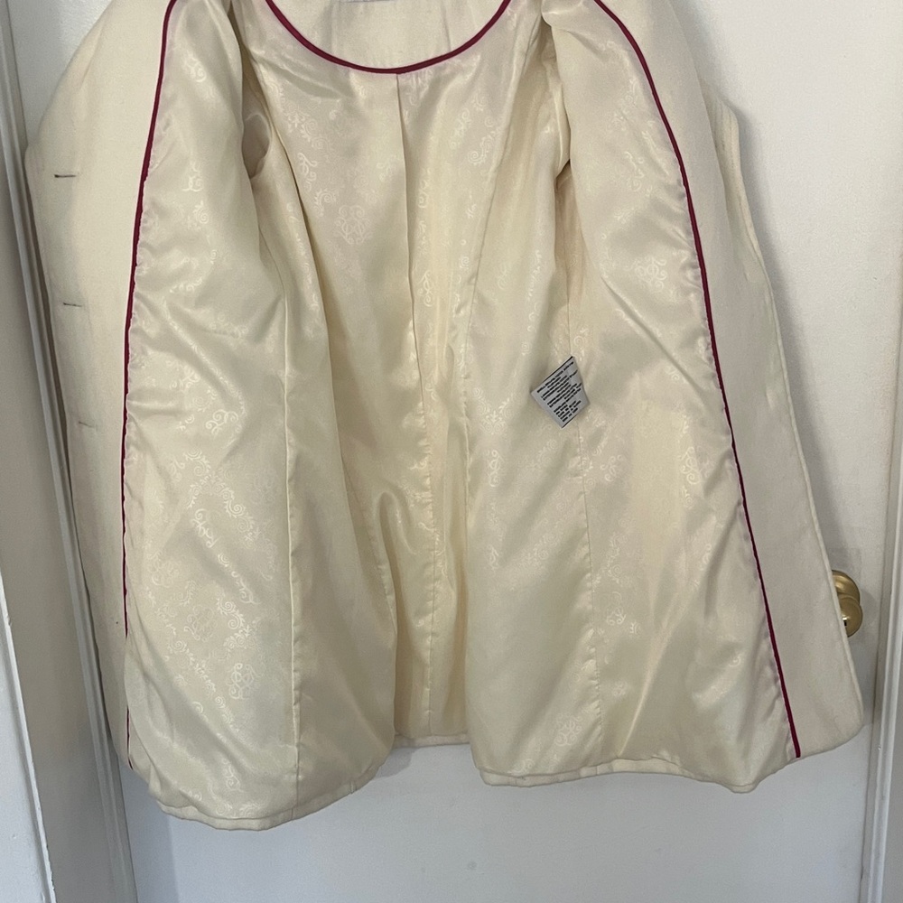 Jessica Simpson Ivory Pea Coat - Picture 4 of 16